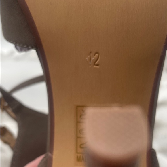 Journee Collection Women's Lilyann Multi Strap Stiletto Pointed Toe Pumps, sz 12 - Picture 7 of 7